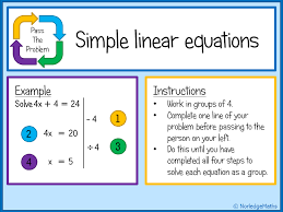 simple linear equations pass the problem