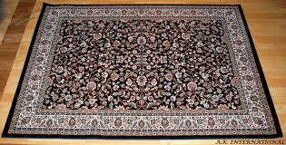 synthetic carpet standard size for floor