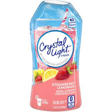 Crystal Light Liquid Drink Mix Strawberry Lemonade Caffeine Free 1 62 Fl Oz Rite Aid