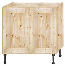 Shop all wood unfinished kitchen cabinets. Pine 2 Door Kitchen Cabinet 1000mm Wide