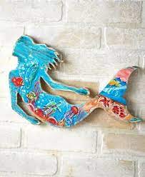 Mermaid Wooden Wall Art Décor House
