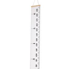 Us 7 7 35 Off Wooden Height Ruler Wall Sticker Baby Growth Chart Wall Hanging Height Measure Ruler For Children Room Home Decoration Mayiter In Wall