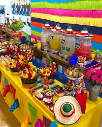 Consider adding a virtual background to your virtual party. Pin By Aidee Galicia On Mesa De Dulces Mexican Fiesta Party Mexican Birthday Parties Mexican Party Theme
