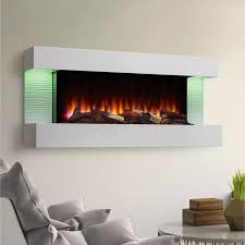 Linear Electric Wall Mount Fireplace