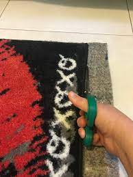 how to trim an area rug pad mohawk home