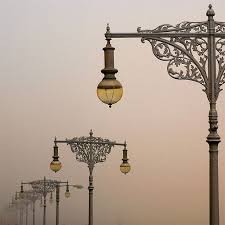 regency lamp posts street lamp