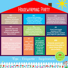 host your first housewarming party