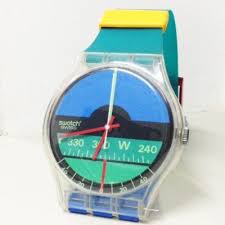 Nautilus Clock By Swatch 1980s 12787