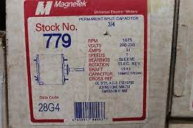 magnetek universal electric stock 779
