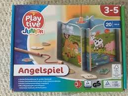 Bausets, holzspielzeug puzzles und mehr. Lidl Playtive Junior Angelspiel Wooden Fishing Game 4 49 Picclick Uk