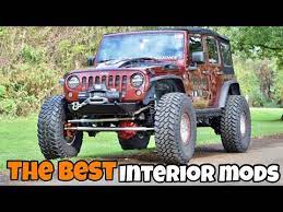 the best jeep wrangler interior mods