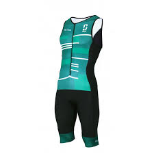 triathlon suit pro linea green