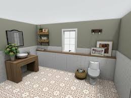 Rustic Style Bathroom