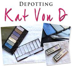 eyeshadow depotting tutorial how to