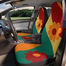 Wavy Boho Hippie Car Seat Covers Car