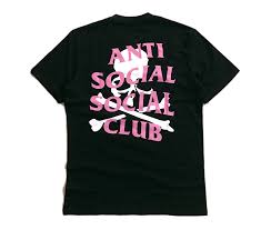 Anti Social Social Club T Shirt 1 1 Men Women Paranoid
