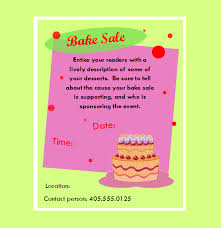 33 Bake Sale Flyer Templates Free Psd Indesign Ai