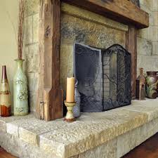 barn beam fireplace mantel photos