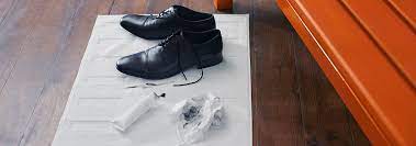 liquid shoe polish out of clothes