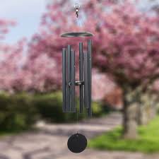 corinthian bells 36 inch black wind chime