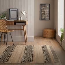 kenaz printed jute global patterned rug