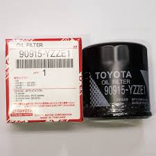 Genuine Toyota Oil Filter Vios Altis Wish Yzze1