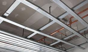 Drywall Cooling Ceiling With Copper Pipe