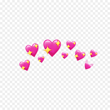 background heart emoji png
