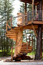 It wasn't until the 1600s that this tree gained biblical status. Building A Grand Staircase With John Colliander Of Treeworks Montana Treehouse Retreat
