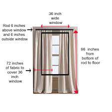 curtain size calculator the right size