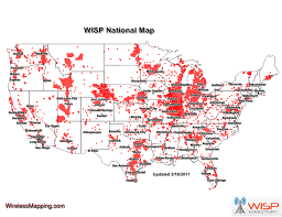 Wirelessmapping Com Wireless Internet Service Providers National Map