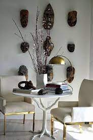 African Masks Wall Decoration Ideas 15