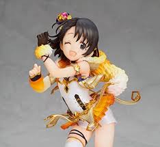 LAKeyen The Idolmaster Cinderella Girls: Chie Sasaki (Party Time Gold  Version) 1: 7 Scale PVC Figure - Walmart.com