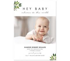 Baby Photo Announcement Cards Magdalene Project Org