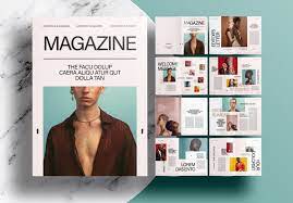 free indesign modern fashion magazine