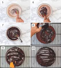 eggless chocolate cake with condensed