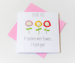Tuesday, may 3, 2016 is national teacher appreciation day. Cute Teacher Card Teacher Appreciation Cards Teacher Thank You Cards Teachers Day Card
