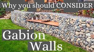 Gabion Retaining Walls (INEXPENSIVE & SUPER COOL) - YouTube