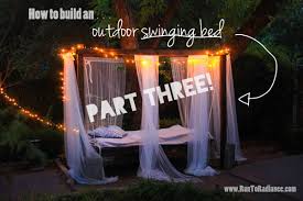 Easy Diy Outdoor Swing Bed To Complete