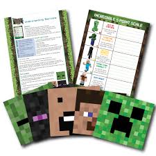 Minecraft 5 Point Scale Emotional Development Pack