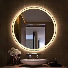 China Round Style Bathroom Led Lighted Infinity Silver Mirror By Changzhou Factory China Smart Mirror Mirror Glass