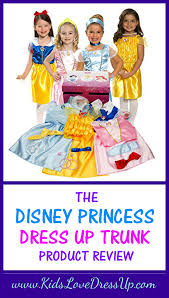 the disney princess dress up trunk is