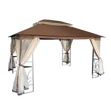 Coffee Outdoor Patio Gazebo Canopy Tent