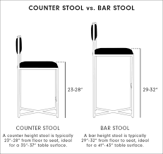 bar stools vs counter stools know the