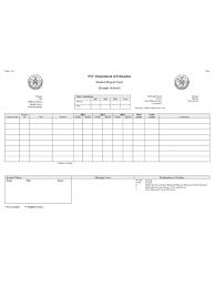 Nyc Report Cards Free Report Card Template 85 Report Card Template 6