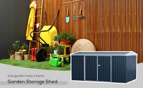 X 9ft Outdoor Garden Storage Shed