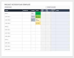top project plan templates for excel