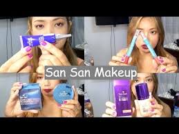 san san makeup review demo you