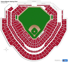 chase field seating charts
