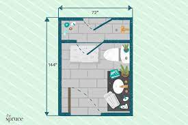 15 common bathroom floor plans